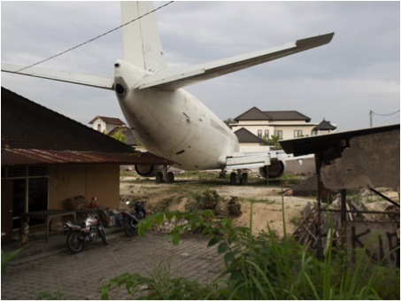abandoned plane bali