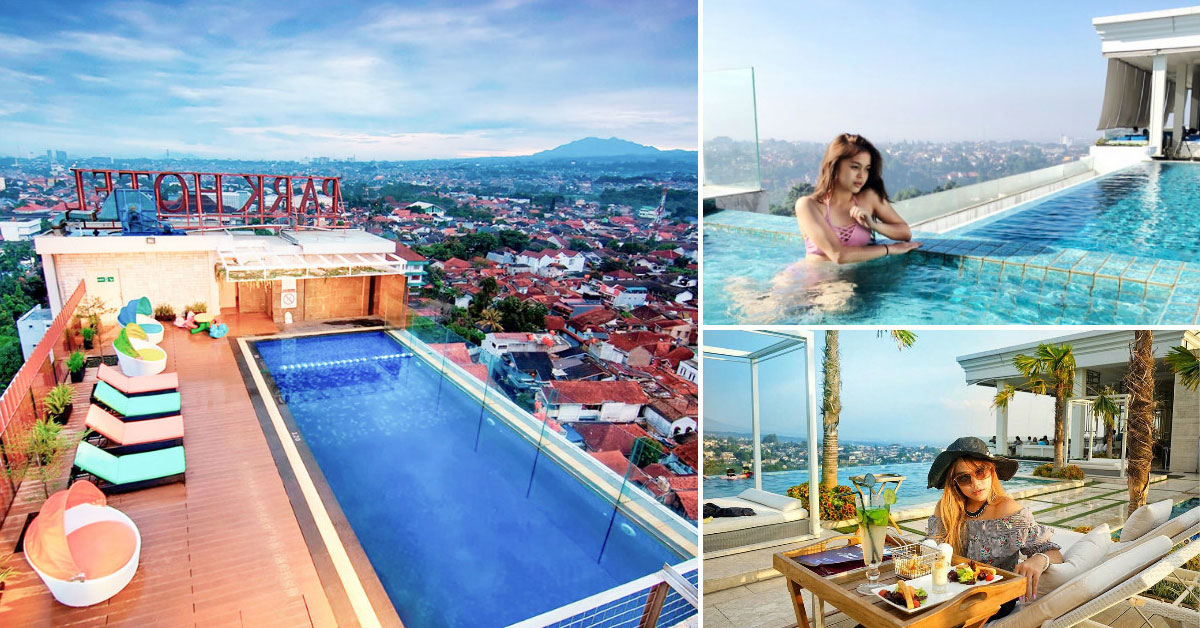 13 Hotel  di pusat kota Bandung  dengan kolam  renang  rooftop 