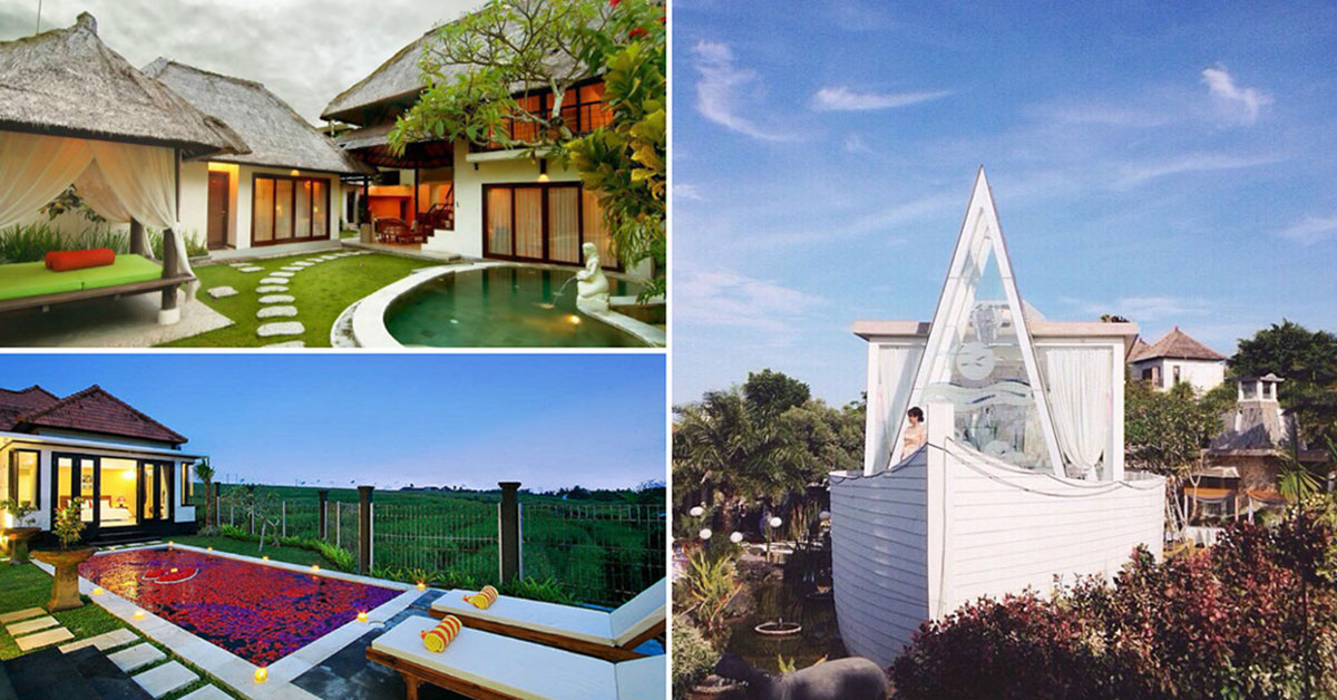 17 Villa romantis di Bali dengan kolam renang pribadi 