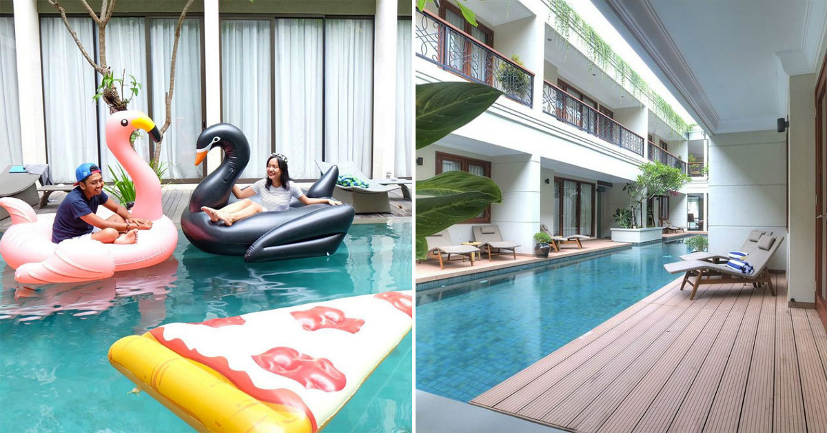 9 kamar hotel di Bali dengan akses langsung kolam renang 