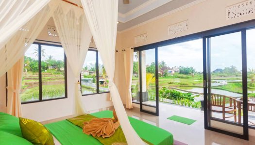 10 hotel di Bali dengan kamar pemandangan sawah di bawah 650 ribu!