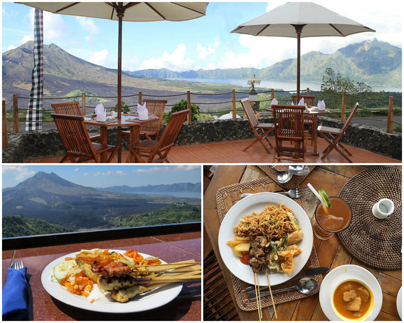 madu sari restaurant, kuliner di gunung berapi aktif