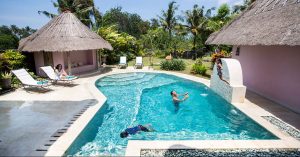12 Villa keluarga di Bali dengan 3 kamar tidur dan kolam renang pribadi dengan harga terjangkau.