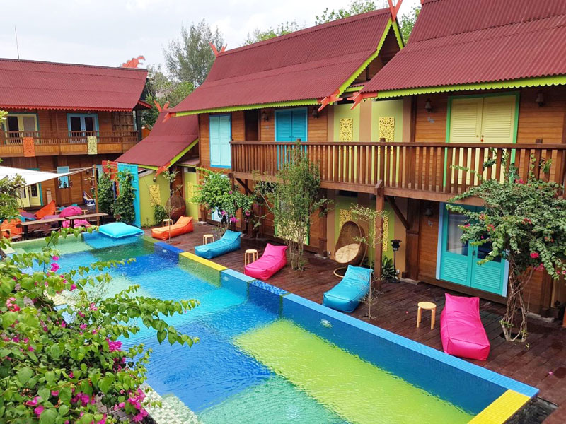 19 kamar hotel murah di Gili Trawangan dengan akses 