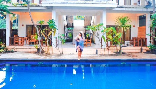 19 kamar hotel murah di Gili Trawangan dengan akses langsung ke kolam renang