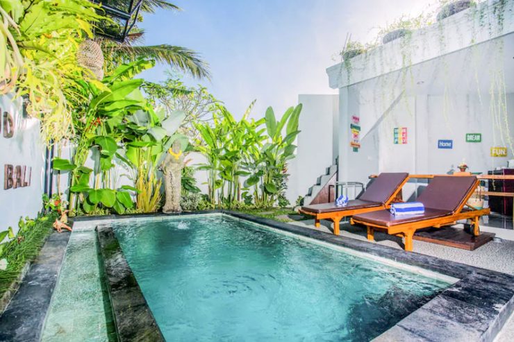 17 Villa romantis di Bali dengan kolam renang pribadi dibawah Rp 1 juta