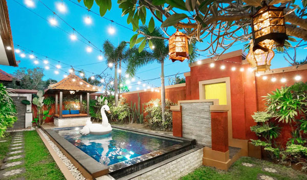 10 Villa murah di sekitar Seminyak Bali dengan 2 Kamar 