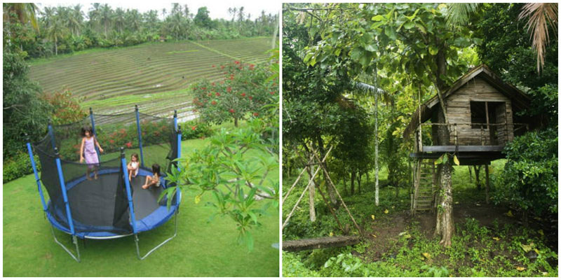villazolima-trampoline and treehouse collage
