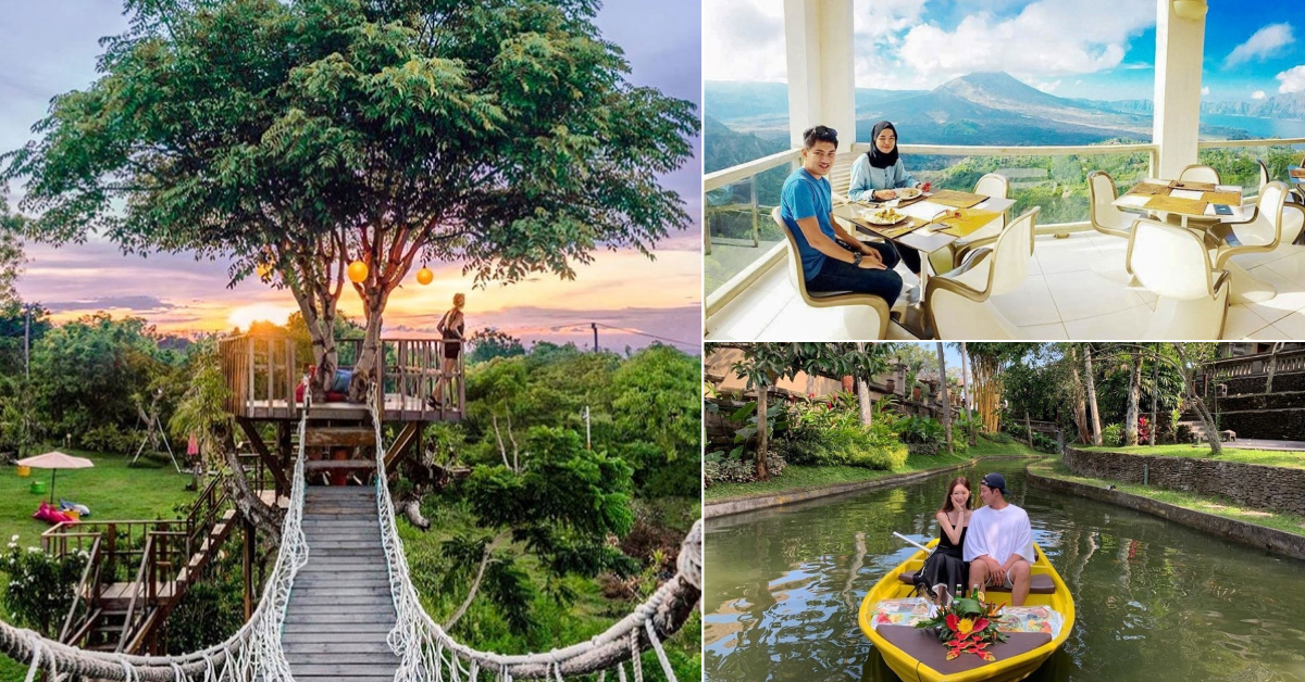 32 Restoran di Bali dengan latar belakang pemandangan alam