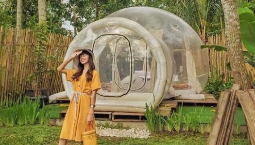 Nginep di alam terbuka di hotel bubble pertama di Jogja: Nira Camper Village