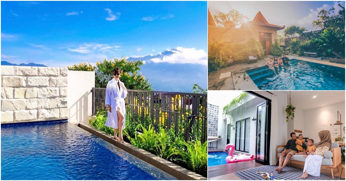 8 Villa keluarga di Malang & Batu dengan kolam renang pribadi mulai 180 ...