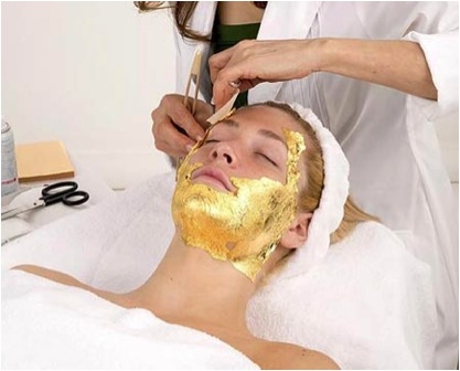 gold facial