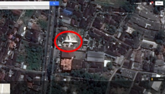 What is this abandoned plane doing in bali?