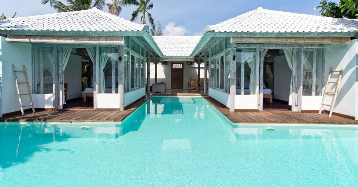6 water villa di Bali yang  membuat Anda ingin berenang 