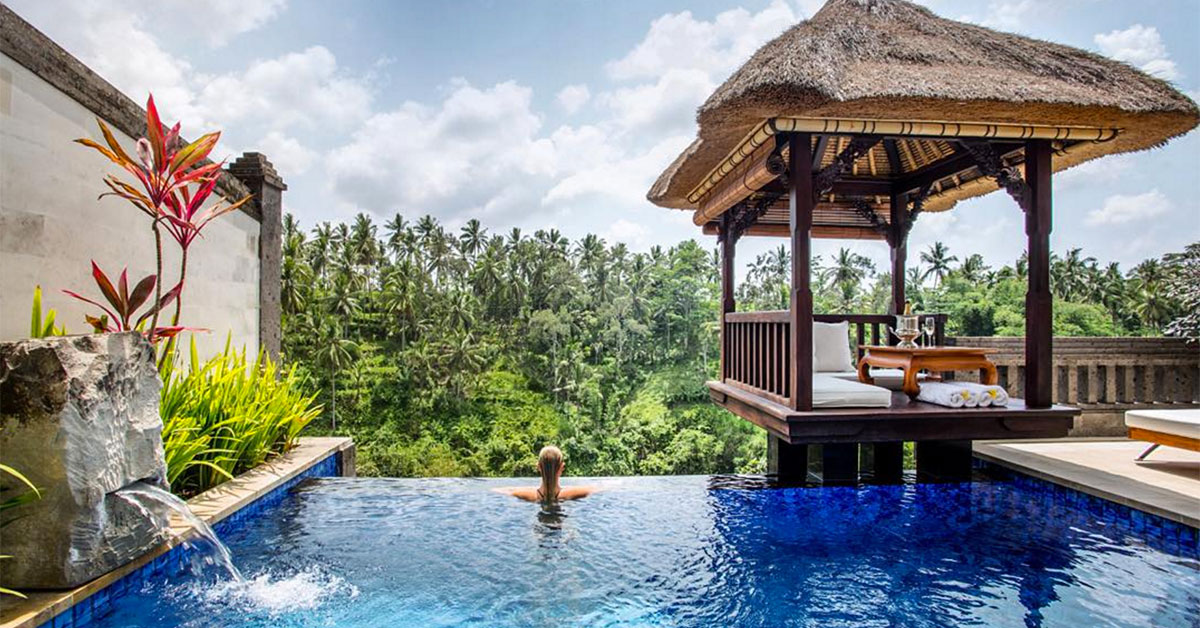 9 luxury private pool villas in Ubud with spectacular views