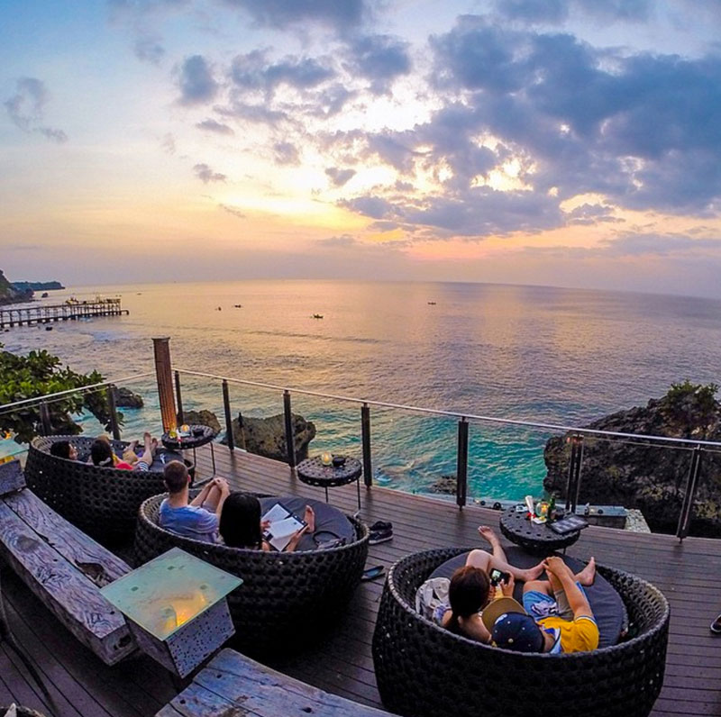 10 romantic restaurants in Bali with the best sunset views