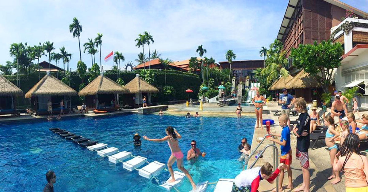 12 fun family resorts in Bali with interconnecting rooms