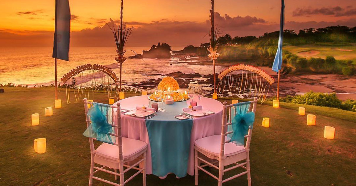 9 most romantic private fine dining experiences in Bali