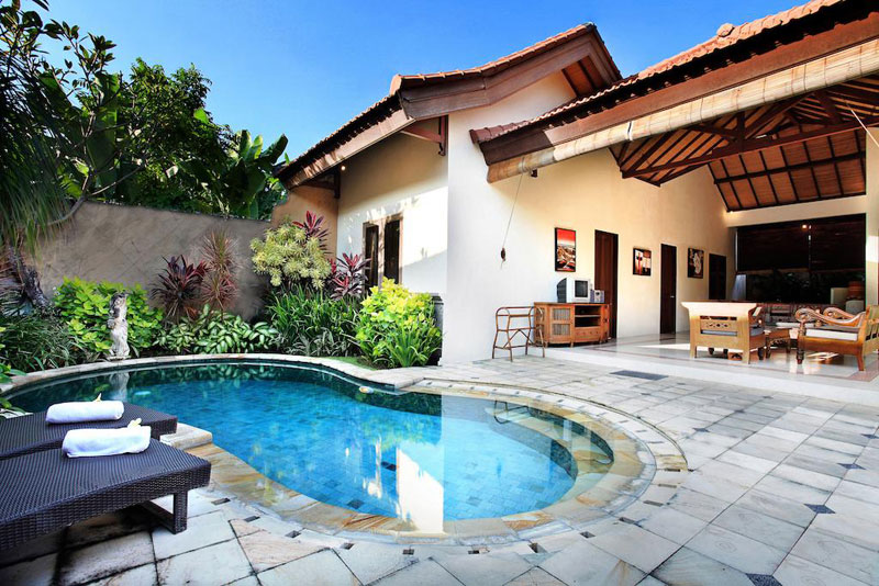 12 3-Bedroom family friendly villas with private pool in Bali under $250