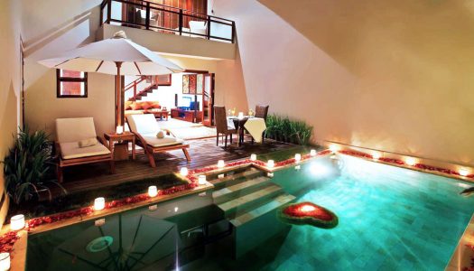 10 Affordable romantic private pool villas in Bali near the beach