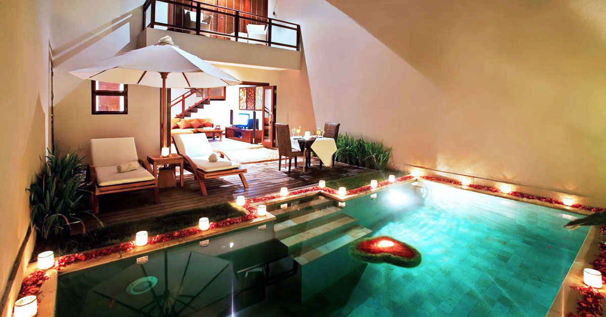 10 Affordable Romantic Private Pool Villas In Bali Near The