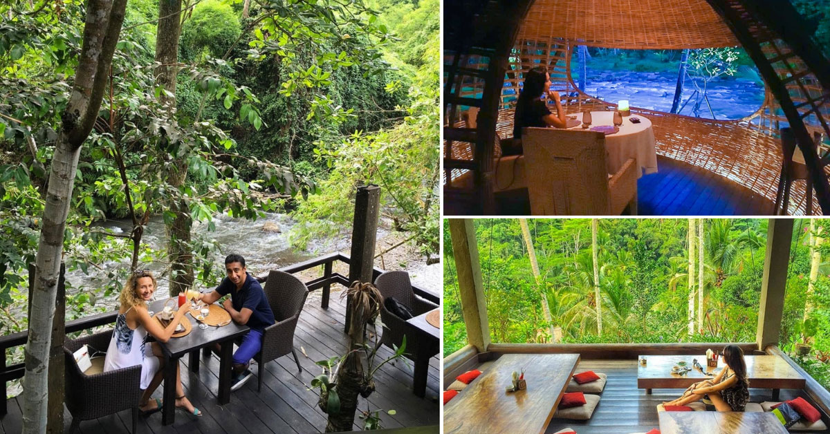 18 back-to-nature Ubud restaurants in Bali with astonishing forest views