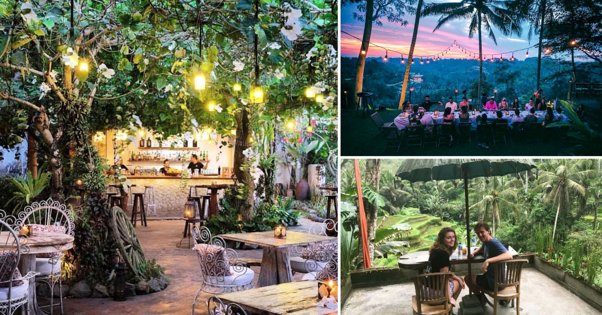 18 Affordable romantic restaurants in Bali with stunning views, great