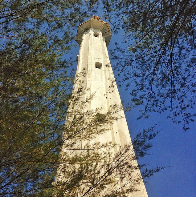 Lighthouse at Pandansari Beach