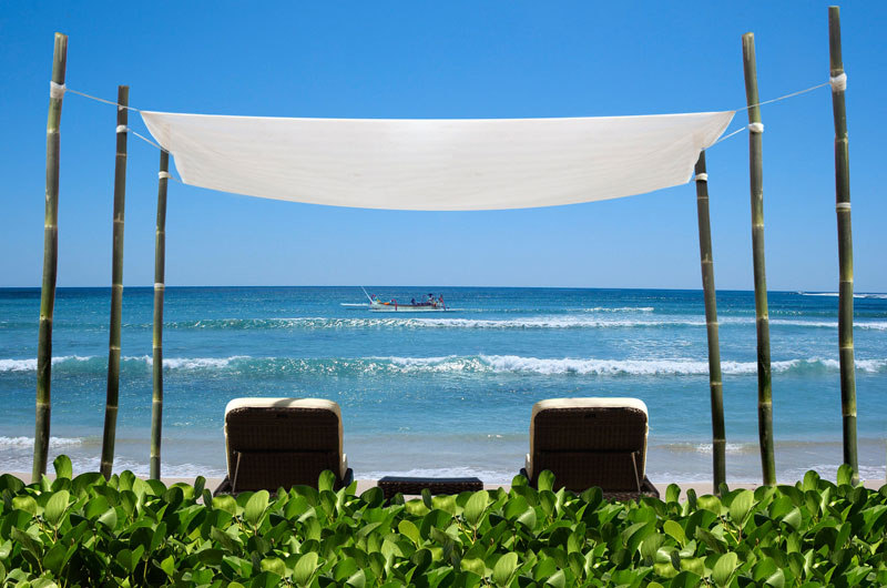 InterContinental Bali Resort Beach Pool Sunbeds