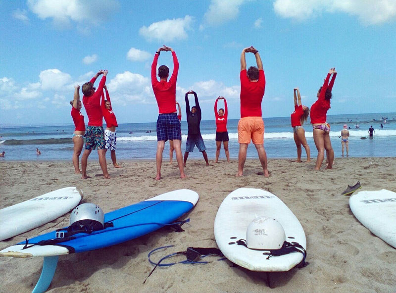 A Surf Lesson at Ripcurl School of Surf