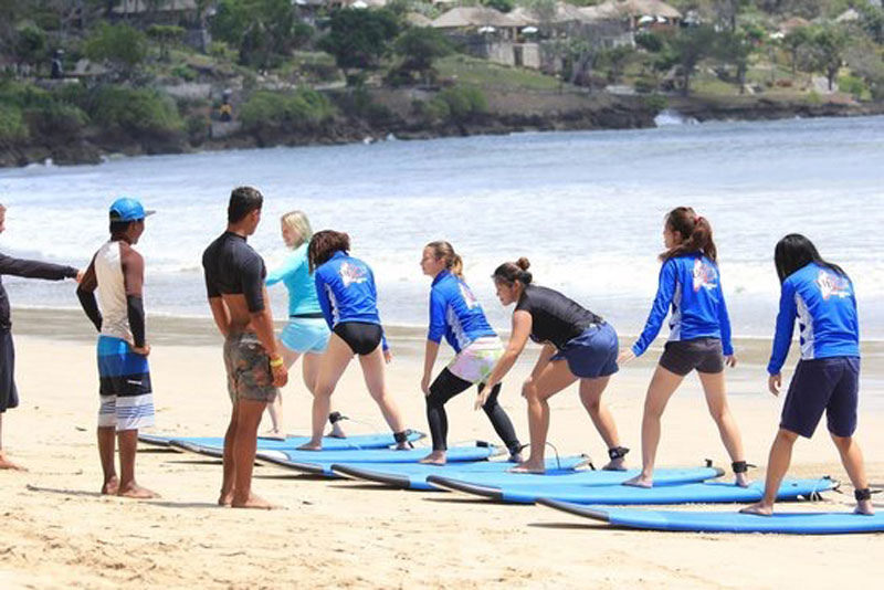 Surf Lessons at UP2U Surf School Bali