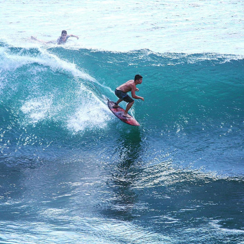  Padang Padang Surf Camp Surfer