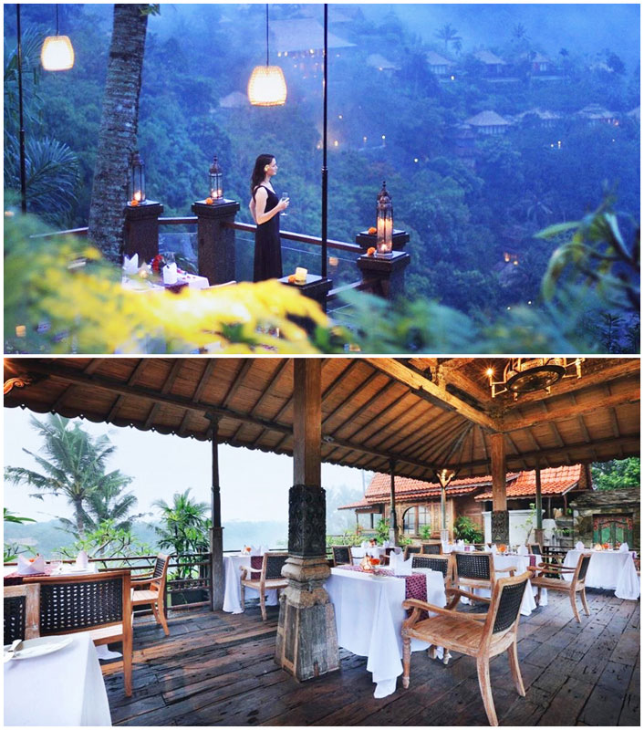 23 Affordable romantic restaurants in Bali with stunning views, great