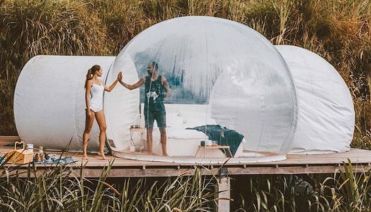 Bubble Bali – This unique bubble hotel in Bali is where you can sleep and wake up in a UNESCO Global Geopark!